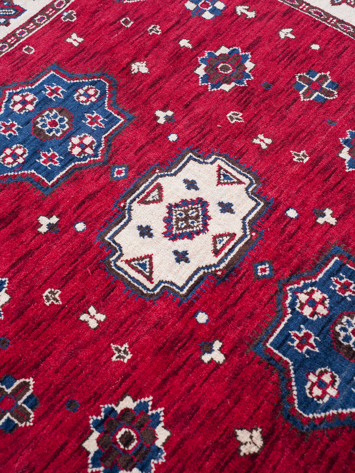 Handmade Multicolor Tribal Oriental Wool Area Rug