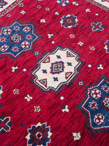 Handmade Multicolor Tribal Oriental Wool Area Rug