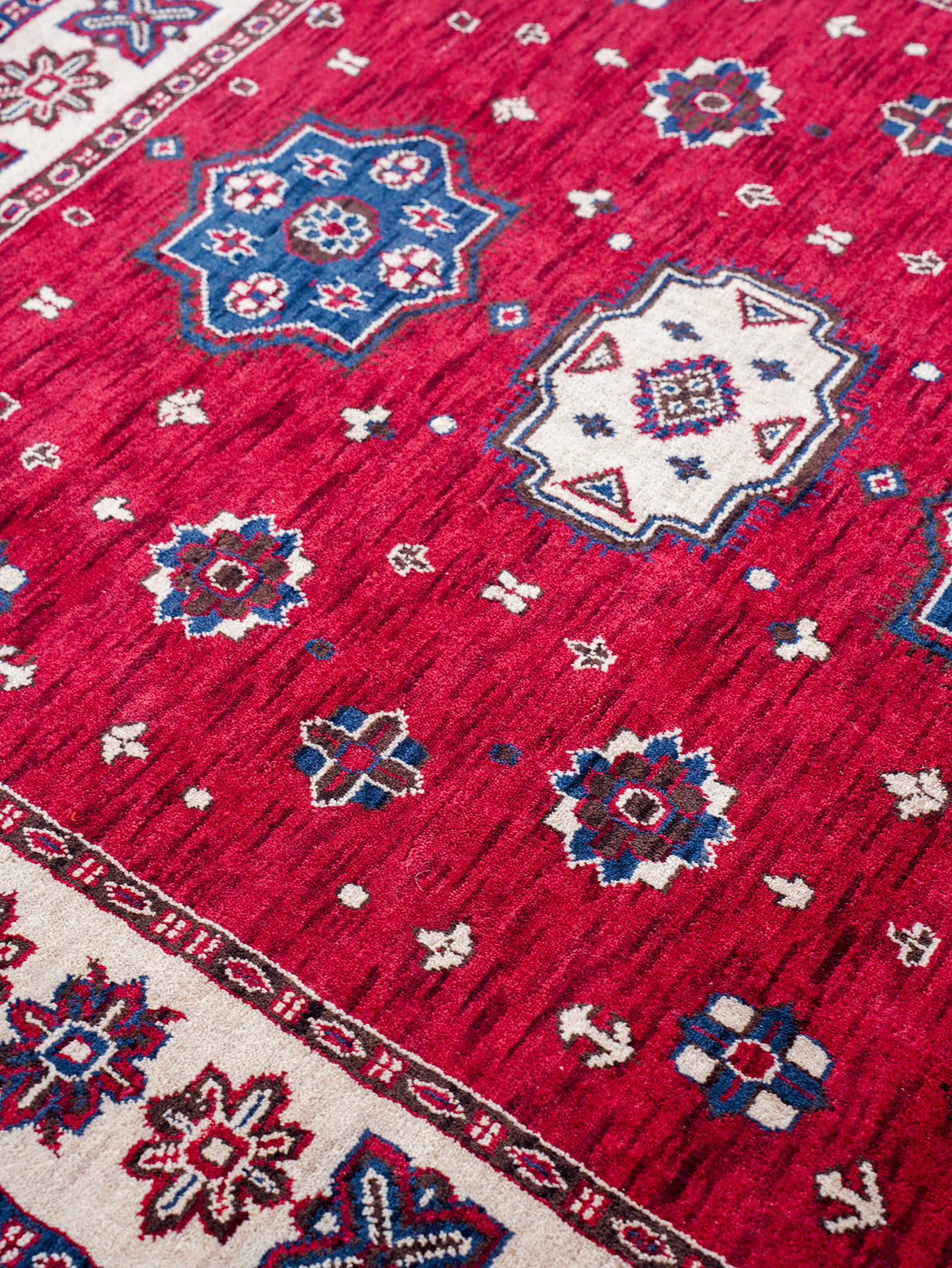 Handmade Multicolor Tribal Oriental Wool Area Rug