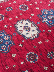 Handmade Multicolor Tribal Oriental Wool Area Rug