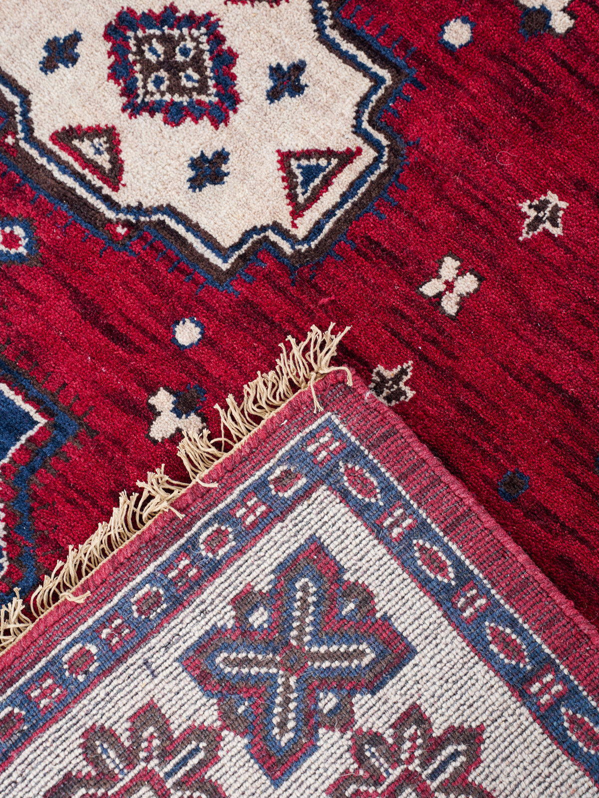 Handmade Multicolor Tribal Oriental Wool Area Rug