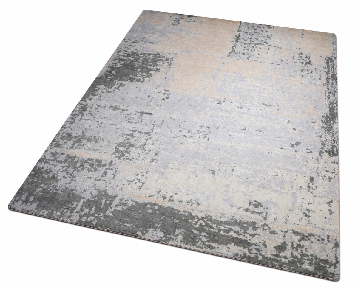 Modern Multicolor Abstract Distressed Area Rug