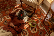 Hand Knotted Wool Multicolor Oriental Area Rug