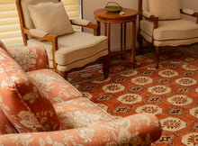 Hand Knotted Wool Multicolor Oriental Area Rug