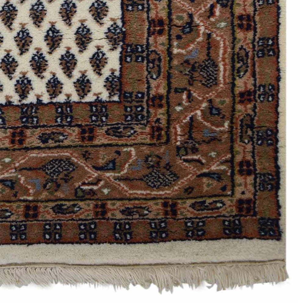Hand Knotted Lichi Izmir Wool Rectangle Area Rugs Oriental Cream I00101