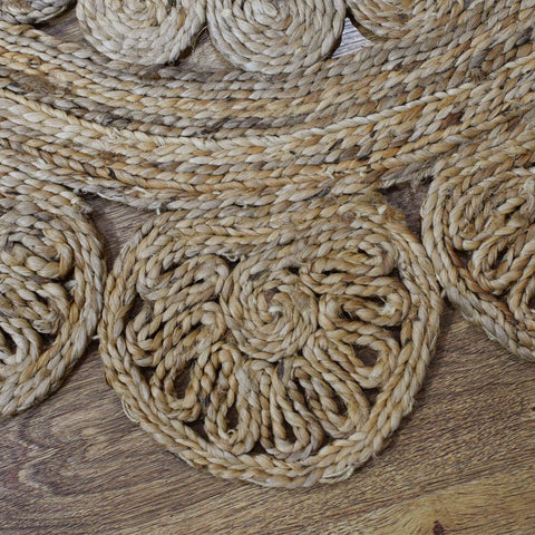 Rugascend Jute Braided Rug