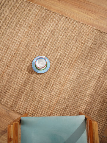 Plush Jute Braided Rug