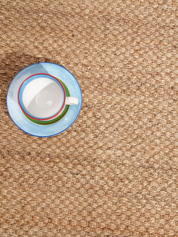 Plush Jute Braided Rug