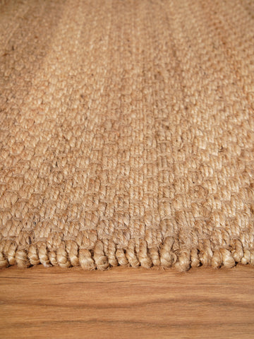 Plush Jute Braided Rug