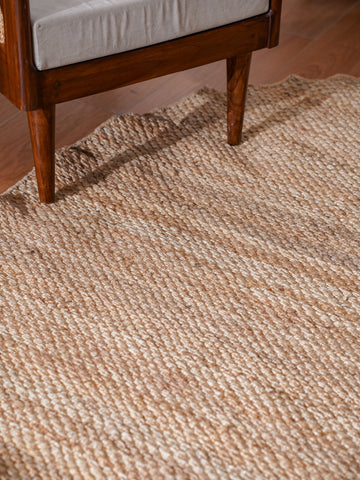 Plush Jute Braided Rug