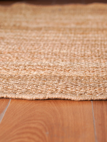 Plush Jute Braided Rug