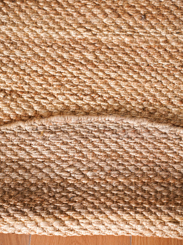 Plush Jute Braided Rug