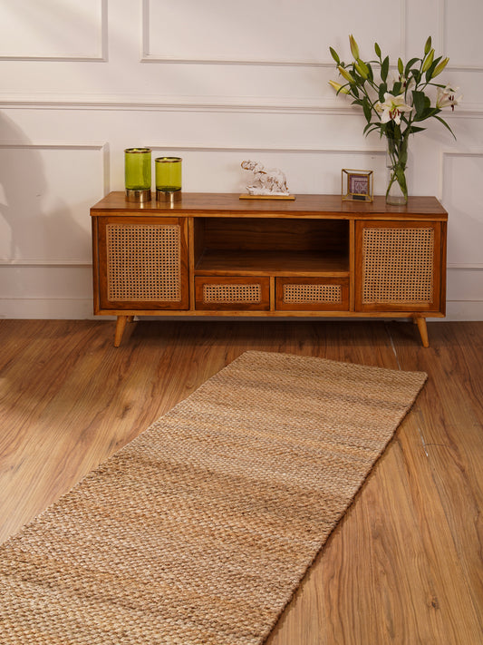 Plush Jute Braided Rug