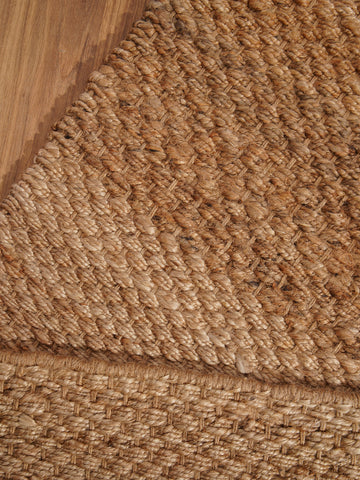 Plush Jute Braided Rug