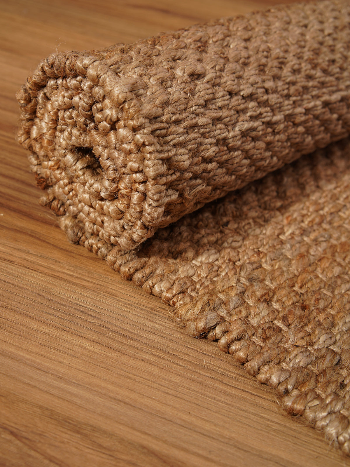 Plush Jute Braided Rug