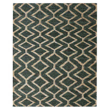 Spiral Hand Knotted Rug