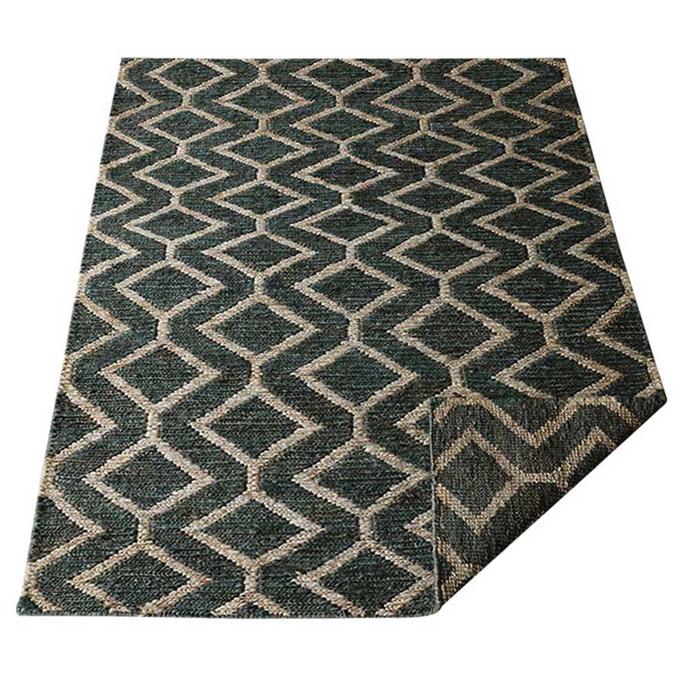 Spiral Hand Knotted Rug