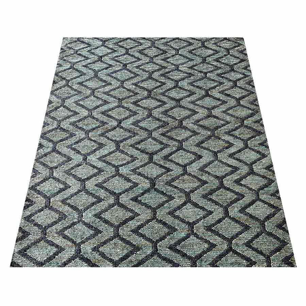 Spiral Hand Knotted Rug