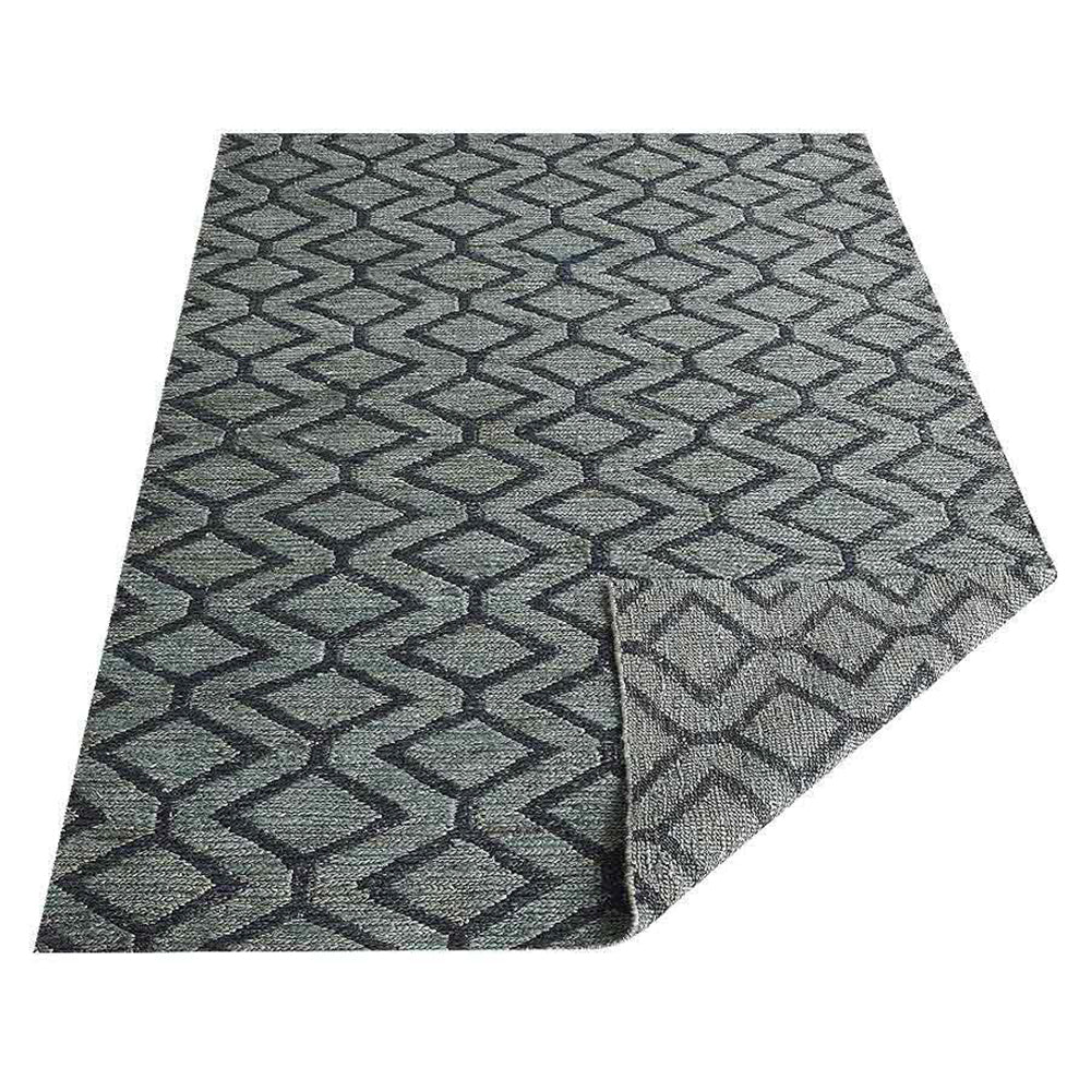 Spiral Hand Knotted Rug