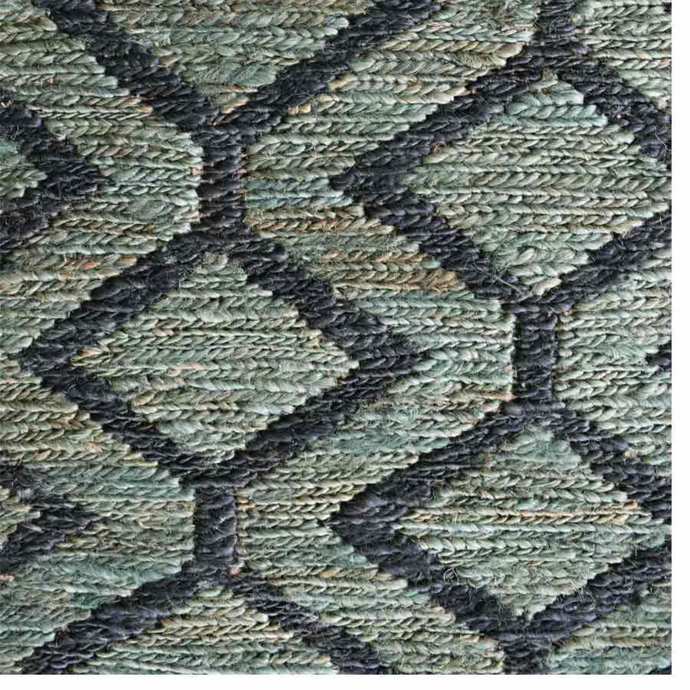 Spiral Hand Knotted Rug