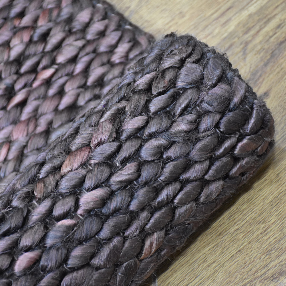 Vintage Jute Braided Rug