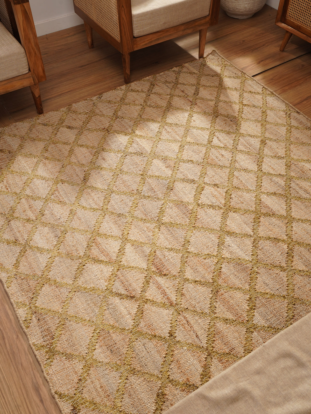 Poly Jute Braided Rug