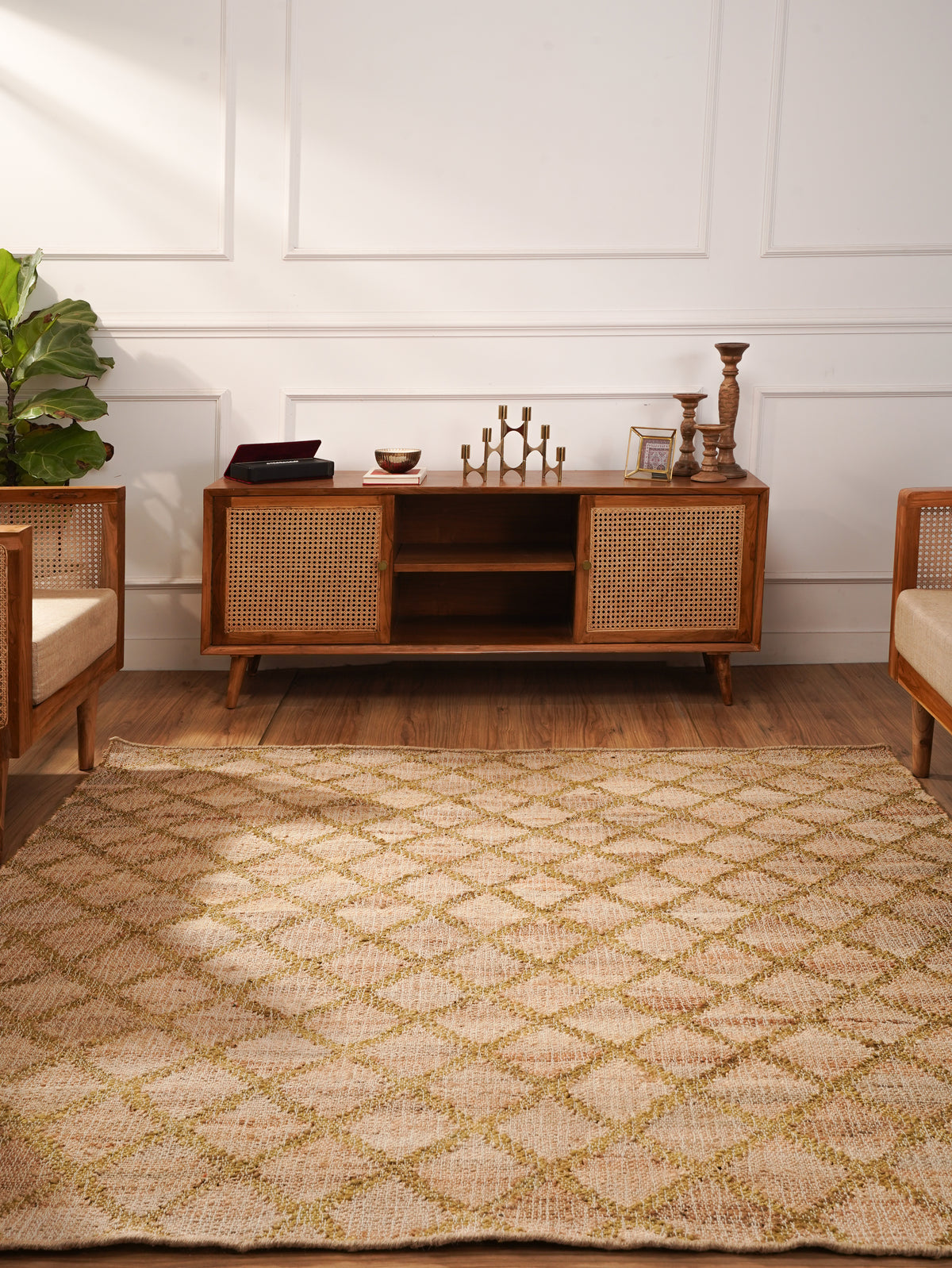 Poly Jute Braided Rug