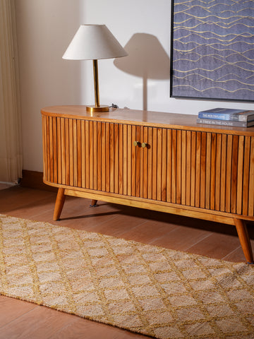 Poly Jute Braided Rug