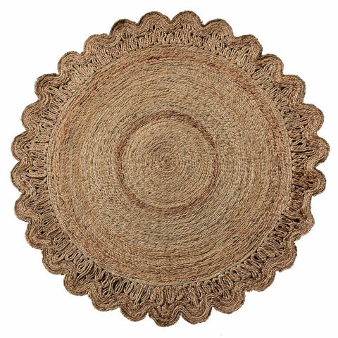 Exoticara Jute Braided Rug