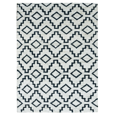 Square Hand Knotted Rug