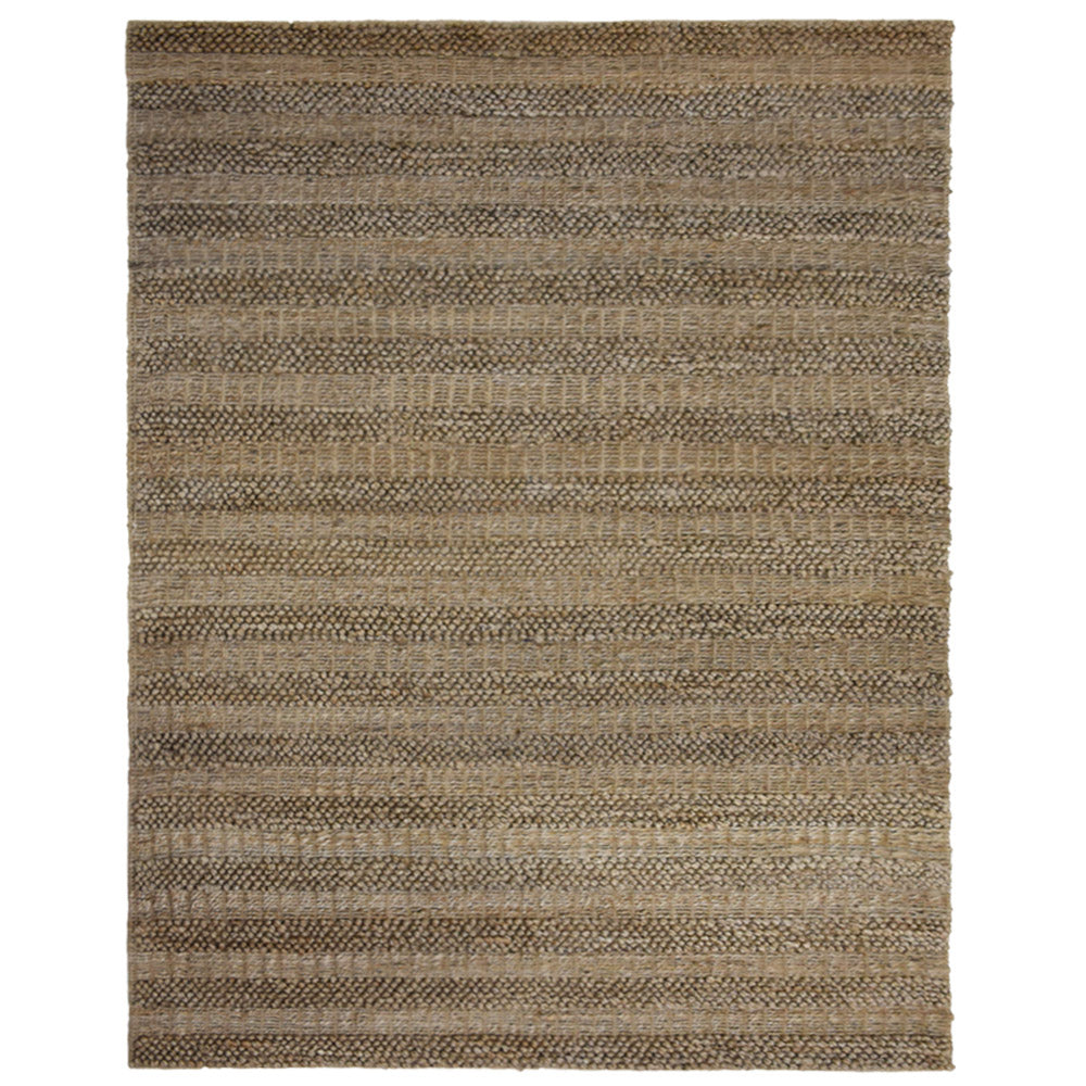 Hand Woven Jute Eco-friendly Area Rug Contemporary Light Brown J00095