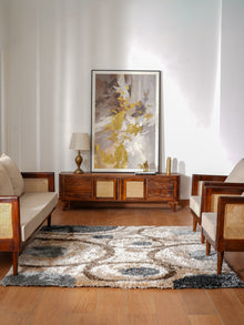 Rhombus Hand Tufted Rug