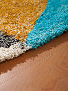 Diagonal Hand Tufted Rug
