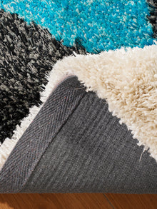 Diagonal Hand Tufted Rug