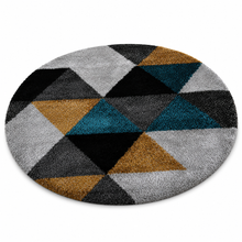Diagonal Hand Tufted Rug