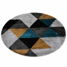 Diagonal Hand Tufted Rug
