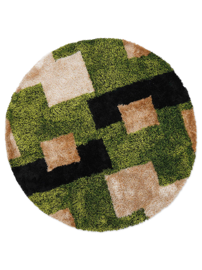 Cubic Hand Tufted Rug — rug only