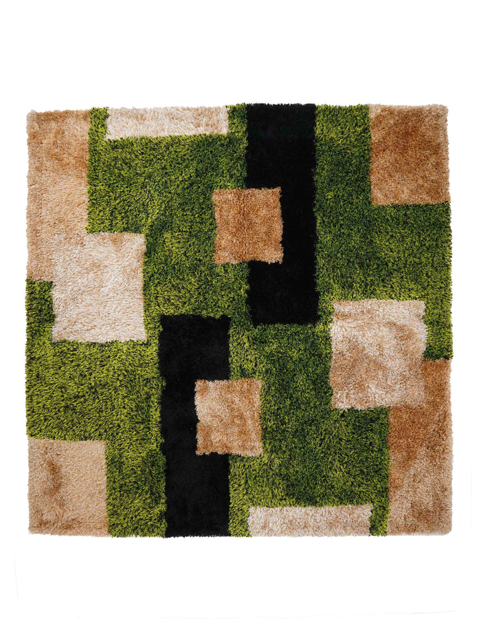 Cubic Hand Tufted Rug — rug only