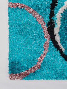 Zigzagging Hand Tufted Rug