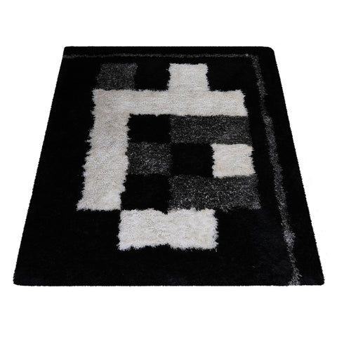 Inlaid Hand Tufted Rug