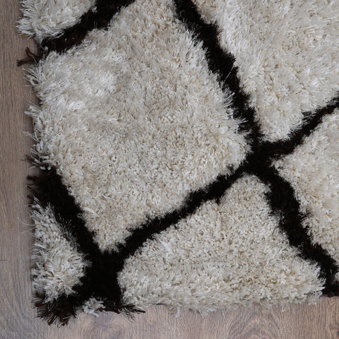 Rhomboid Hand Tufted Rug