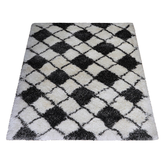 Geometric Hand Tufted Rug