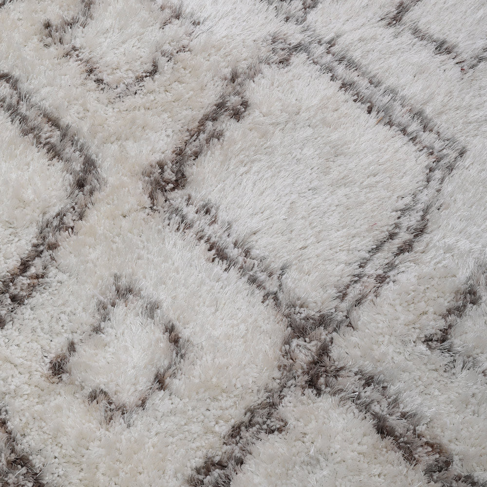 Polygonal Hand Tufted Rug