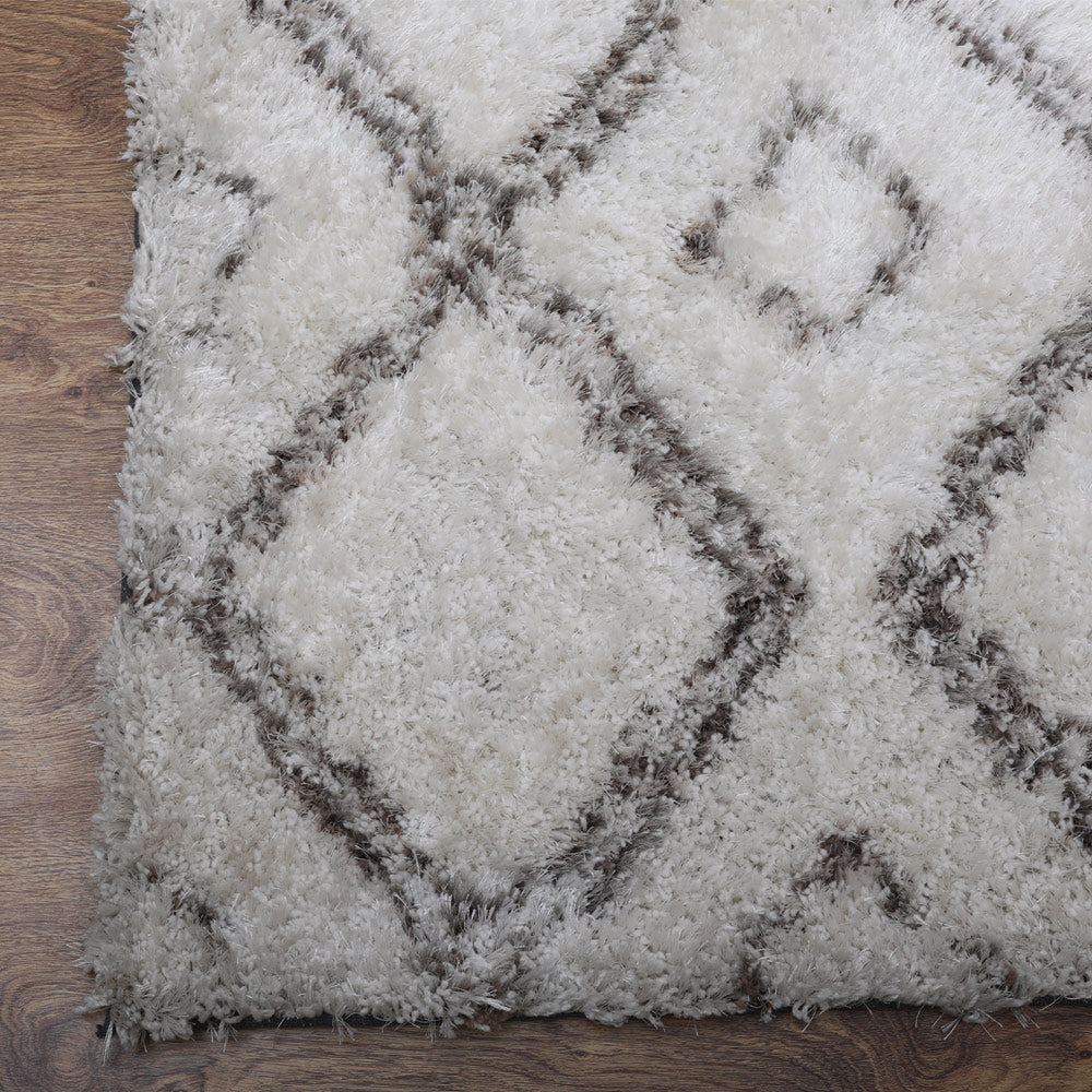 Polygonal Hand Tufted Rug