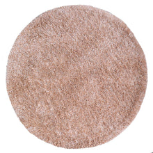 hand-tufted-shag-polyester-round-rug-solid-beige-side 1