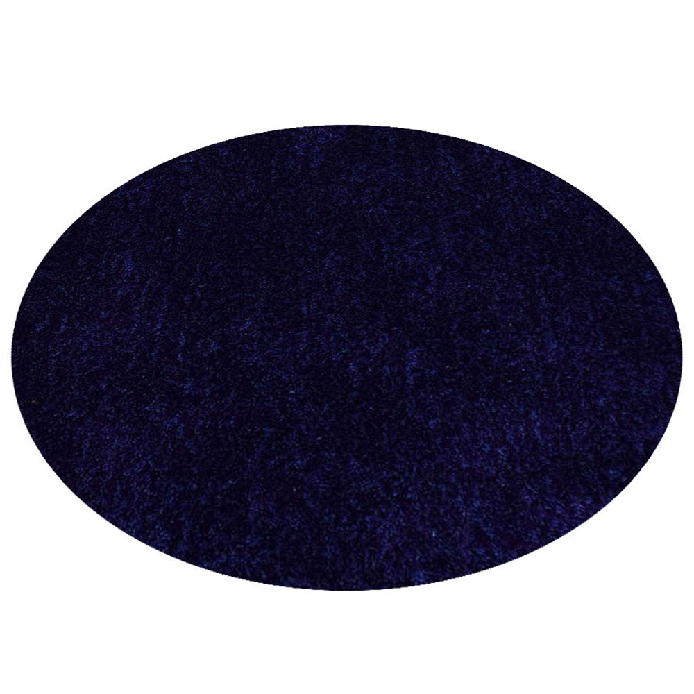 hand-tufted-shag-polyester-round-rug-solid-blue-side 2