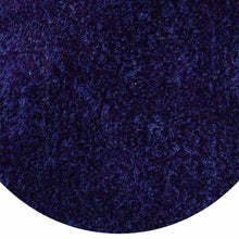 hand-tufted-shag-polyester-round-rug-solid-blue-closeup 1