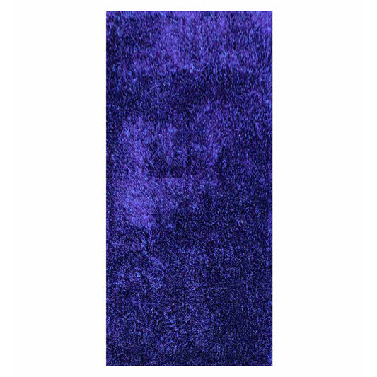 hand-tufted-shag-polyester-runner-rug-solid-blue-side 1