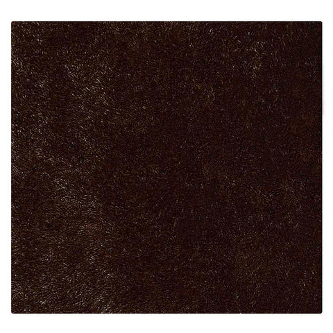 Hand Tufted Shag Polyester Square Area Rug Solid Brown K00111