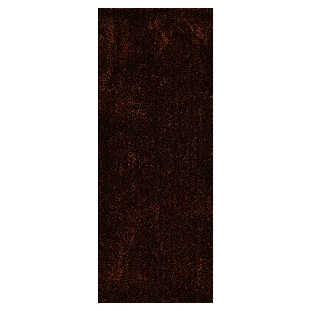 hand-tufted-shag-polyester-runner-rug-solid-brown-side 1